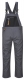 Montérkové kalhoty TEXO Sport Rhine s laclem šedo/černé