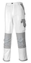 Montérkové kalhoty CRAFT do pasu PES/BA 300g bílo/šedé