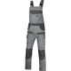 Montérkové kalhoty CORPORATE PES/BA lacl světle šedá / tmavě šedá velikost L