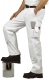 Montérkové kalhoty BOLTON PAINTERS do pasu bílé velikost M