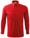 Košile Shirt long sleeve panská dlouhý rukáv červená velikost L