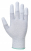 Rukavice  PU Fingertip ESD pylon-uhlík-PU bezešvé antistatické máčené špičky prstů šedé - dlaňová část A198GRR - Stránka se otevře v novém okně