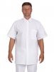 Košile TA DOKTOR letní lékařská 100% bavlna kapsa na prsou krátký rukáv bílá