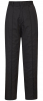 Kalhoty PW FANCY LADY dámské do pasu PES/BA vypasované částečně elastický pas ozdobný středový šev černé