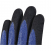 Rukavice DELTANOCUT® pletené 2x máčené nitrilem pružná manžeta modro-černé - detail špiček prstů - VECUT54BL10 - Stránka se otevře v novém okně