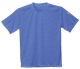Antistatické pracovní tričko PW ESD BA/uhlík kulatý průkrčník krátký rukáv štítek s normou světle modré