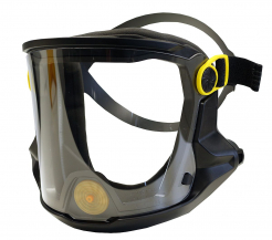 Kukla dýchací Multimask Pro Klick Foam ventilovaný štít k Proflow a e-Flow pěnové těsnění bez hadice černá