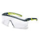 Brýle UVEX ASTROSPEC 2.0 Supravision Excellence zorník odolný proti poškrábání a mlžení černo/limetkový rám čiré