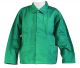 Montérková blůza STANDARD 100 % bavlna košilový límec zapínání na knoflíky našité kapsy tmavě zelená