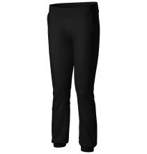 Kalhoty Malfini Leisure dámské BA/elastan široký pružný pas náplety pružné náplety na konci nohavic černé