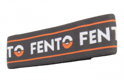 Náhradní upínací textilní pásek pro nákoleník FENTO PRO 200 + 400 2 ks suchý zip černý