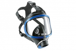 Celoobličejová dýchací maska X-plore 6530 skleněný zorník Triplex 1 filtrový šroubovací systém RD 40 lícnice EPDM černá