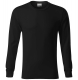 Tričko Rimeck Resist LS R05 bavlna 160 g kulatý průkrčník dlouhý rukáv s manžetou boční švy černé