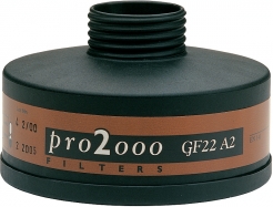 Filtr SCOTT PRO 2000 GF22 A2 se závitem 40 mm x 1,7" k ochranným dýchacím maskám a polomaskám