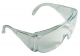 Brýle CERVA BASIC celoplastové ochranné zesílené bočnice vhodné pro návštěvníky čiré