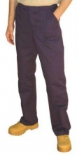 Montérkové kalhoty STANDARD do pasu na šňůrku tmavě modré velikost 54