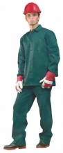 Montérkový komplet STANDARD blůza a kalhoty do pasu zelený velikost 58