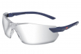 Brýle 3M 2820 ochranné nemlživé neškrábavé nastavitelné šedo/černé pružné straničky s gumovým koncem čiré