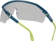 Brýle DELTA KILIMANDJARO nepoškrabatelné nárazuvzdorné jednozorníkové přes brýle žluto/modrý rámeček čiré
