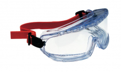 Brýle HONEYWELL V-MAXX uzavřené neventilované nemlživé měkká těsnící linie upínání pomocí textilní gumy čiré