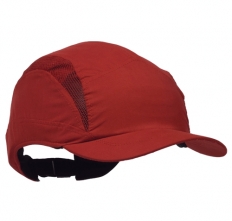 Čepice se skořepinou PROTECTOR FB3 standardní kšilt červená