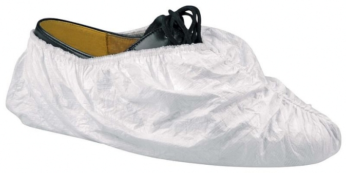 Návlek na obuv TYVEK POSA s protiskluznou podrážkou nízký bílý velikost 42 - 46