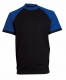 Tričko CXS OLIVER ORION bavlna 180 g krátký rukáv kulatý průkrčník černo/modré