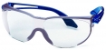 Brýle UVEX SKYLITE Supravision Sapphire straničky modré nepoškrábatelný zorník čirý