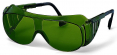 Brýle UVEX INFRADUR Plus svářečské černé straničky Duo-Flex clona 5 zelený
