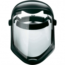 Ochranný obličejový štít Honeywell Bionic včetně hlavového držáku nastavitelného ráčnou polykarbonátový čirý