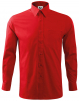 Košile Shirt long sleeve panská dlouhý rukáv červená velikost S