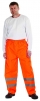 Kalhoty CERVA GORDON do pasu polyester potažený PU nepromokavé 2 reflexní pruhy oranžové