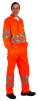 Kalhoty CERVA KOROS do pasu výstražné pruhy oranžové velikost 54