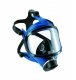 Celoobličejová dýchací maska X-plore® 6570 1 filtrový šroubovací systém RD 40 silikonová lícnice modrá