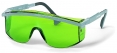 Brýle UVEX ASTROSPEC černý rámeček zorník odolný proti poškrábání zelené