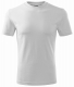 Tričko Malfini Heavy 200 kvalitní silnější bavlněný materiál bezešvý střih trupu kulatý průkrčník bílé