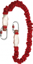 Tlumič pádu MIMAS17 roztažitelné lano 1,4 m červený