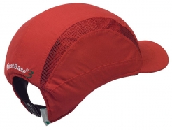 Čepice se skořepinou PROTECTOR First Base™ 3 CLASSIC zkrácený kšilt protažená do týla červená