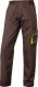 Montérkové kalhoty DELTA PLUS MACH 6 PANOSTYLE do pasu PES/bavlna rovný střih poutka na opasek hnědo/zelené
