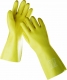 Rukavice DG STANDARD máčené v PVC 35 cm žluté