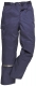 Kalhoty MULTIPOCKET polyester/bavlna do pasu 3 šití tmavě modré velikost M