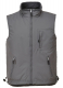 Vesta PW RS Ripstop PES/fleece nepromokavý zátěr z PVC oboustranná vodě a větru odolná šedo/černá