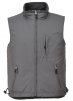 Vesta PW RS Ripstop PES/fleece nepromokavý zátěr z PVC oboustranná vodě a větru odolná šedo/černá