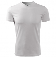 Sportovní tričko Malfini FANTASY 100 % PES úplet Interlokové pique krátké rukávy bílé