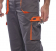 Montérkové kalhoty TEXO Contrast lacl BA-PES šedo-oranžové - detail boční kapsy na nohavicích TX12GRR - Stránka se otevře v novém okně