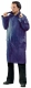 Plášť Cerva Neptun s kapucí šusťákový PES/PVC raglánové rukávy tříčtvrteční voděodolný modrý
