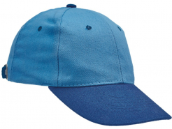Čepice CERVA STANMORE baseballová modrá 6 panelů tuhý kšilt větrací otvory tmavě modré/světle modré