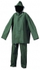 Oblek Cerva HYDRA PVC blůza s kapucí na zip a kalhoty do pasu zelený
