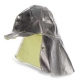 Potah Tempex TAUPO KF3/Z na ochrannou přilbu prodloužení na krk a zátylek proti sálavému teplu stříbrný