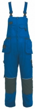 Montérkové kalhoty ORION KRYŠTOF s laclem modro/černé